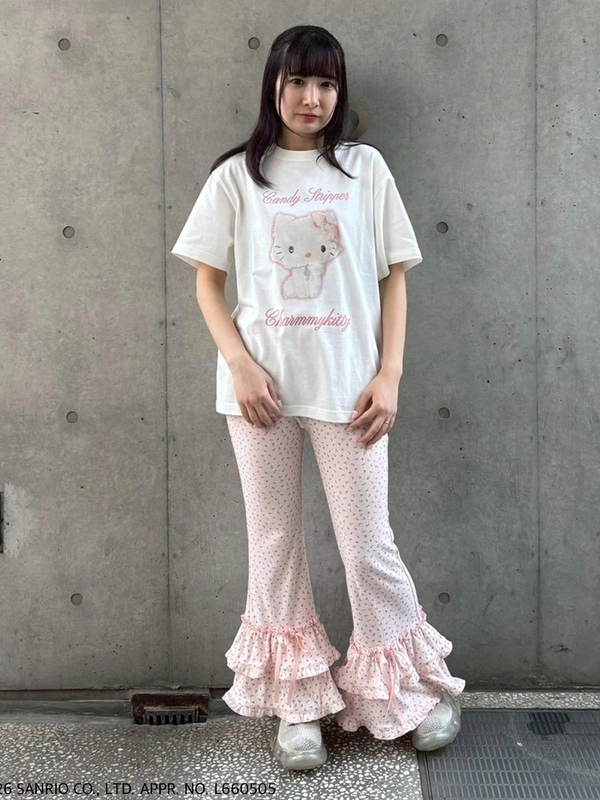 GARDEN FLARE PANTS | Candy Stripper（キャンディ ストリッパー
