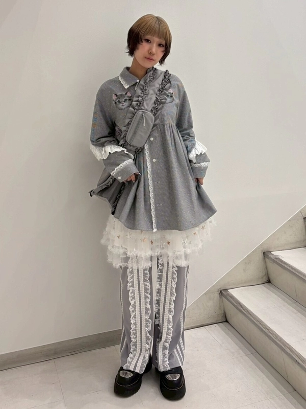 STAR GLITTER TULLE SKIRT | Candy Stripper（キャンディ ストリッパー