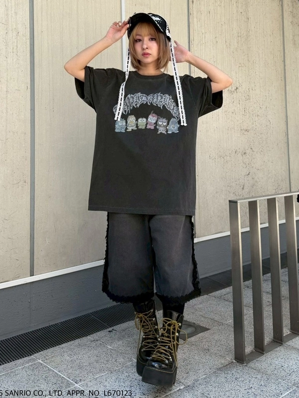 はぴだんぶい】ハッピー戦隊 メタル TEE | Candy Stripper（キャンディ