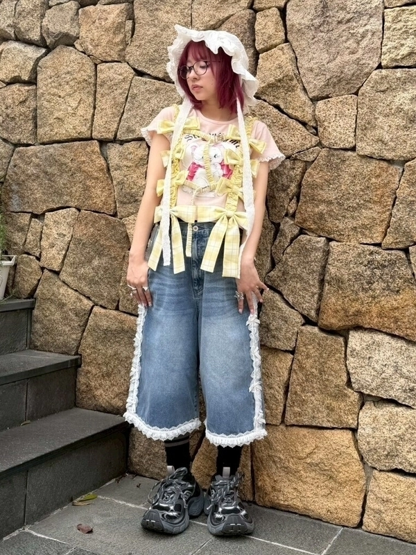 STAY WITH ME BABY TEE | Candy Stripper（キャンディ ストリッパー