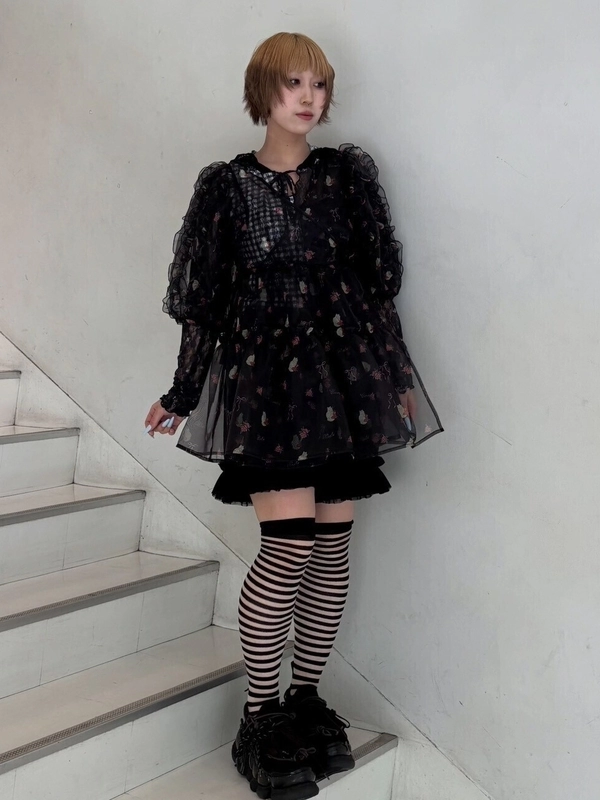 TULLE FRILL SHORTS | Candy Stripper（キャンディ ストリッパー