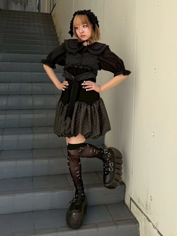 TINY DOT BALLOON SKIRT | Candy Stripper（キャンディ ストリッパー