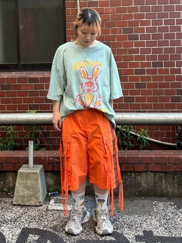 8 POCKETS NYLON HALF PANTS | Candy Stripper（キャンディ