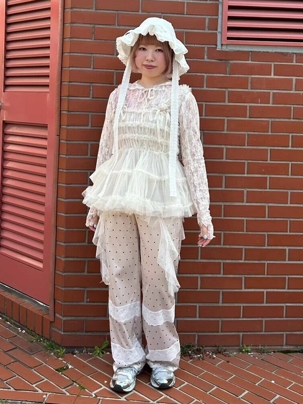 BABY FRILL HAT | Candy Stripper（キャンディ ストリッパー