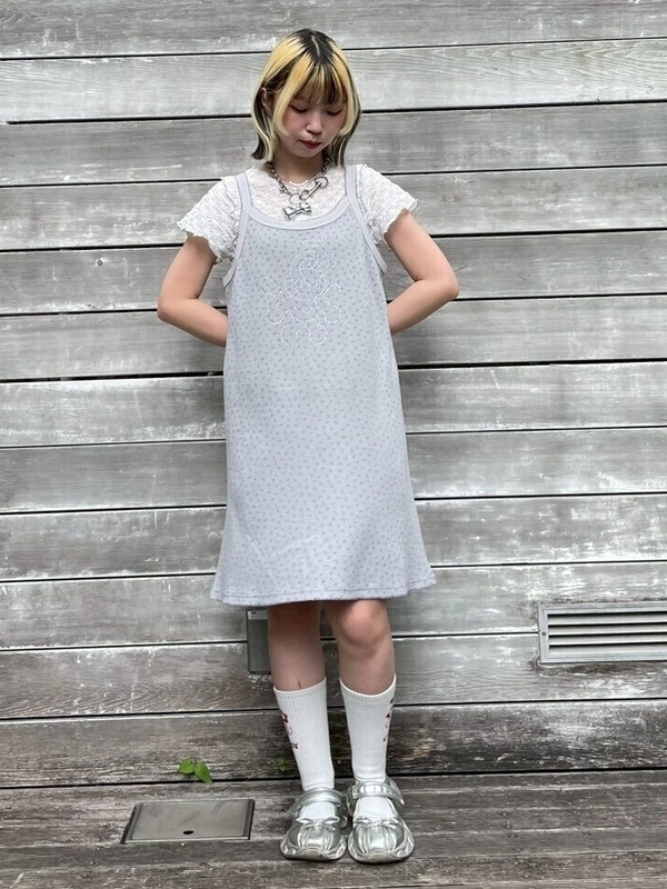 SLEEPY DOLPHIN LACE TEE | Candy Stripper（キャンディ ストリッパー