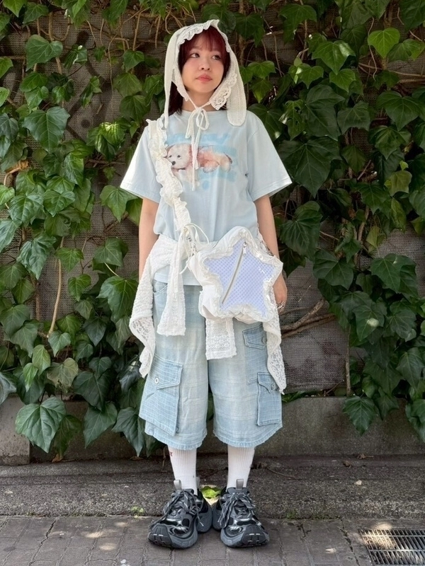 STAR FRILL SHOULDER BAG | Candy Stripper（キャンディ ストリッパー