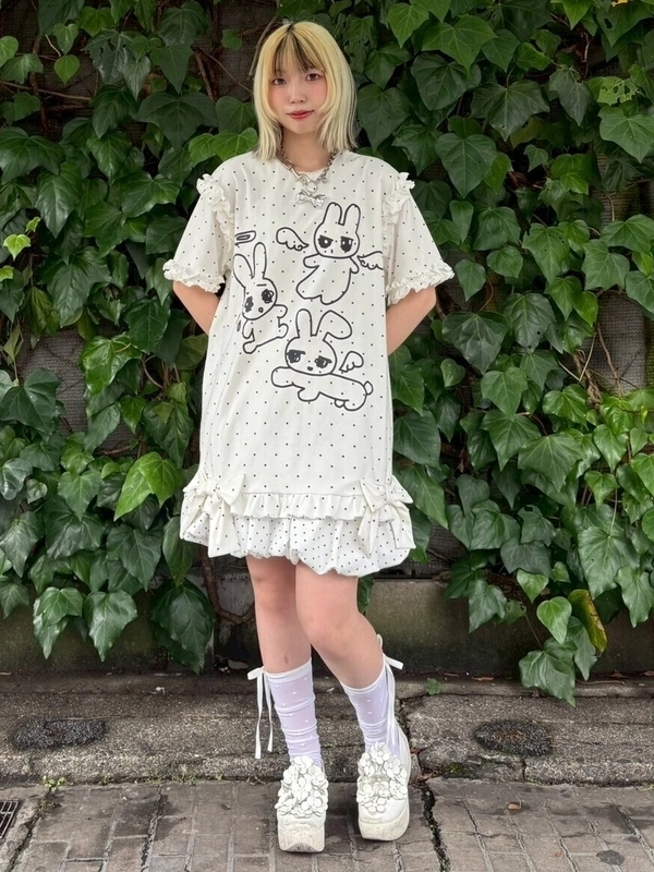 TINY DOT BALLOON SKIRT | Candy Stripper（キャンディ ストリッパー