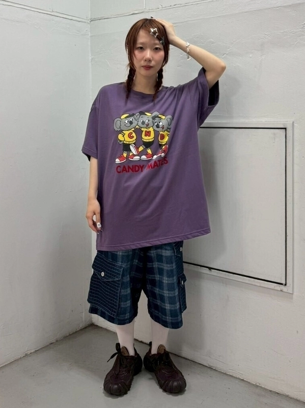 CANDY MATES BIG TEE | Candy Stripper（キャンディ ストリッパー