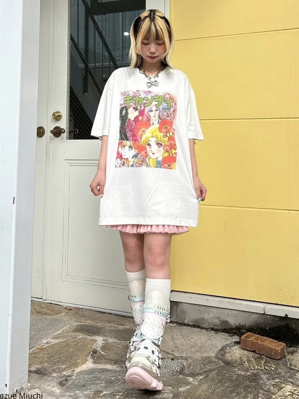 ガラスの仮面】COVER OF COMICS TEE | Candy Stripper（キャンディ