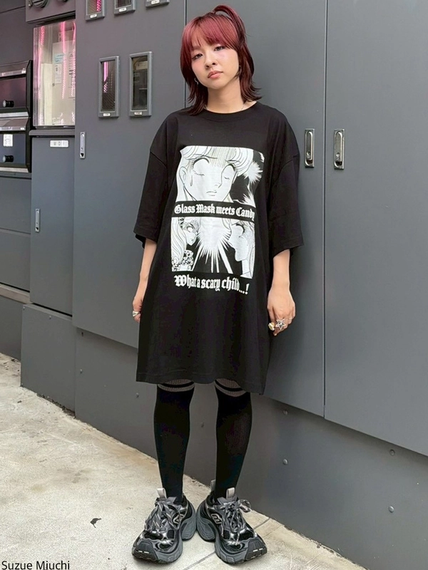 LINE RIB HIGH SOCKS | Candy Stripper（キャンディ ストリッパー