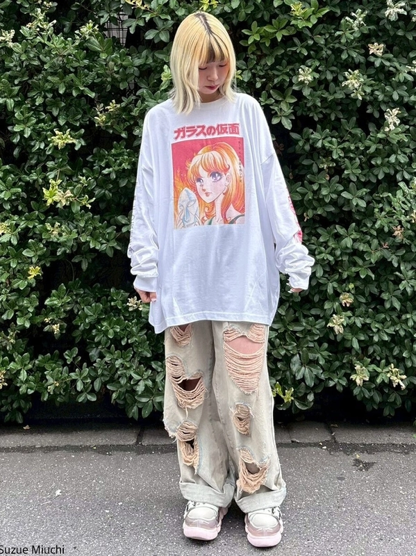 ガラスの仮面】COMICS VOLUME 1 L/S TEE | Candy Stripper(キャンディ ガラスの仮面】COMICS VOLUME 1 L/S TEE | Candy Stripper(キャンディ