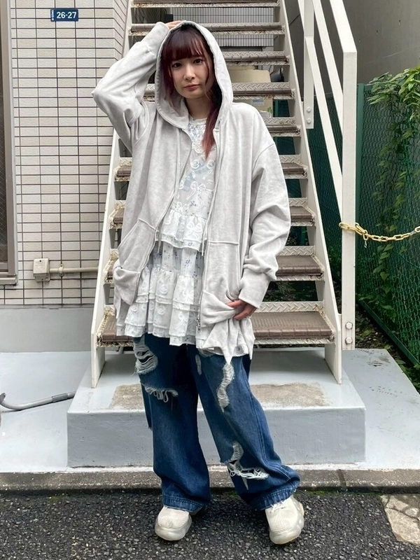 RIBBON VEROUR TOPS | Candy Stripper(キャンディ ストリッパー RIBBON VEROUR TOPS | Candy Stripper(キャンディ ストリッパー